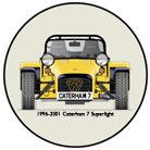 Caterham 7 Superlight 1996-2001 Coaster 6